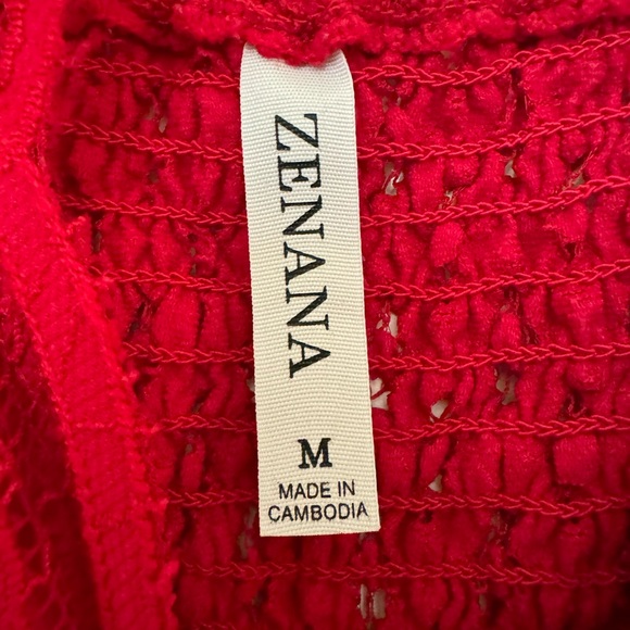 Zenana Lace Babydoll Top - Picture 3 of 3